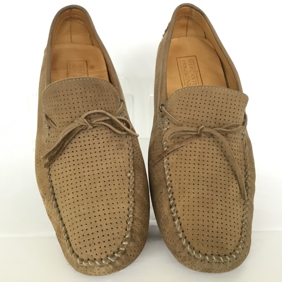 mens perforated loafers